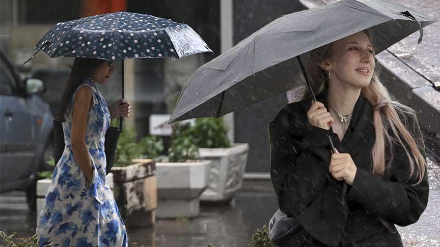 Son dakika… Meteoroloji haritayı güncelledi! İstanbul ve birçok kent için sağanak alarmı