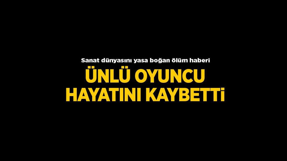 Son Dakika: Oyuncu Emre Törün hayatını kaybetti