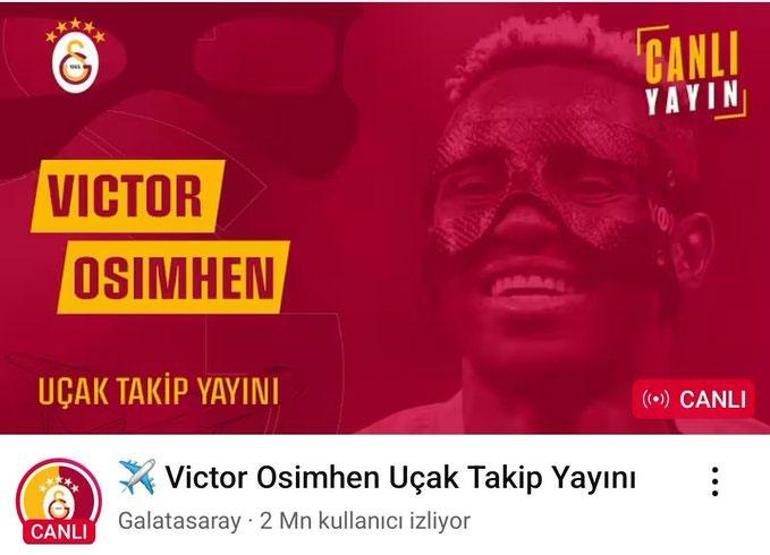 son dakika victor osimhen galatasaray icin istanbula geldi tarihi transfer 1