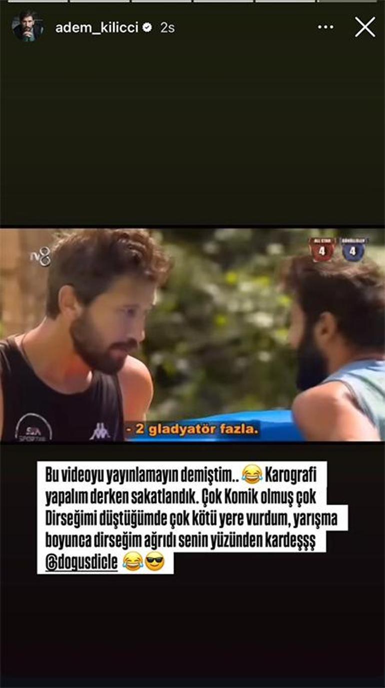Survivor 2025 şampiyonu Adem'den yeni paylaşım! 'Bu görüntüyü yayınlamayın demiştim' 5 survivor 2025 sampiyonu ademden yeni paylasim bu goruntuyu yayinlamayin demistim 3 b2gnLlI5