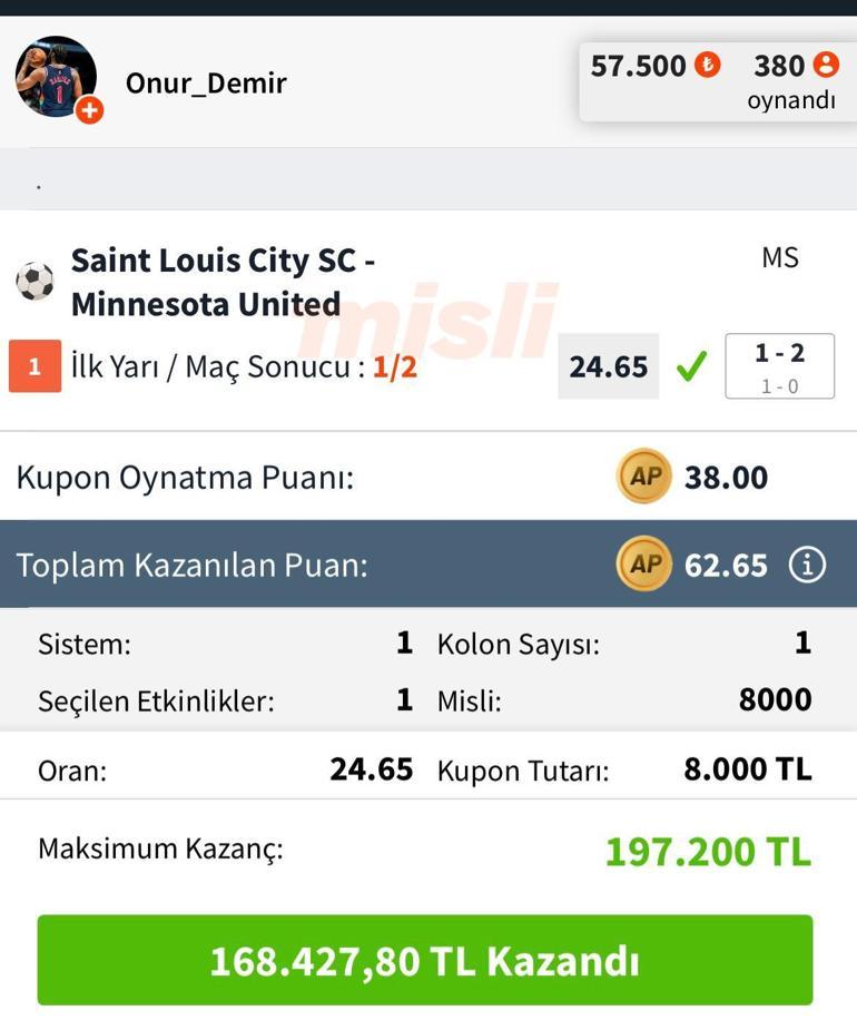 Tam 3 maçta İY / MS varsayımı tuttu! 90’da gelen gollerle 463.841 TL kazandı 3 tam 3 macta iy ms varsayimi tuttu 90da gelen gollerle 463841 tl kazandi UdhS5wjU