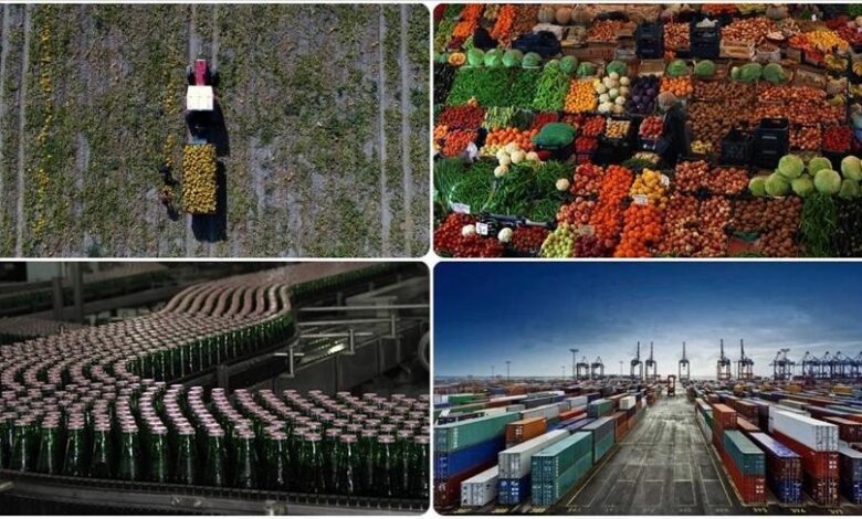 tarim besin ve icecek kesiminden 1154 milyar dolarlik ihracat mt2lhMNS