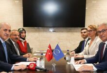 tbmm baskani numan kurtulmus akpm lideri rousopoulos ile bir ortaya geldi OLHFYLdE