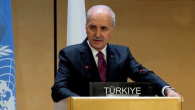 tbmm baskani numan kurtulmus cenevrede konustu gazzede can kaybi 60 bini asti c2kKFjyx
