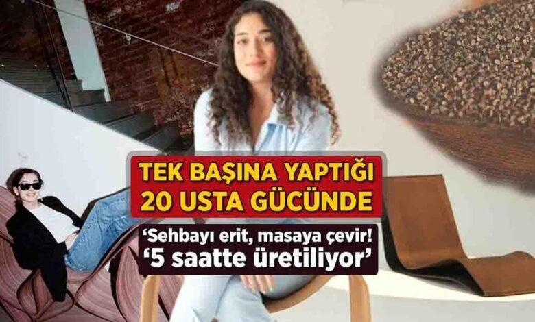 tek basina yaptigi 20 usta gucunde sehpayi erit masaya cevir 5 saatte uretiliyor aWTFaP6f