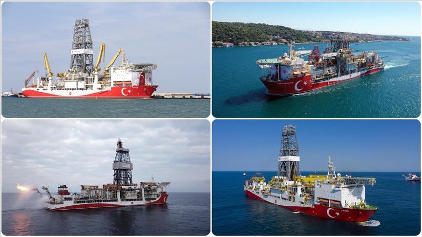 Türkiye, 2 yeni sondaj gemisiyle dünyanın en büyük 4. deniz güç filosuna sahip