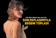 unlu oyuncu tatilden paylasti iste mira milenanin son hali A6R9KHhQ