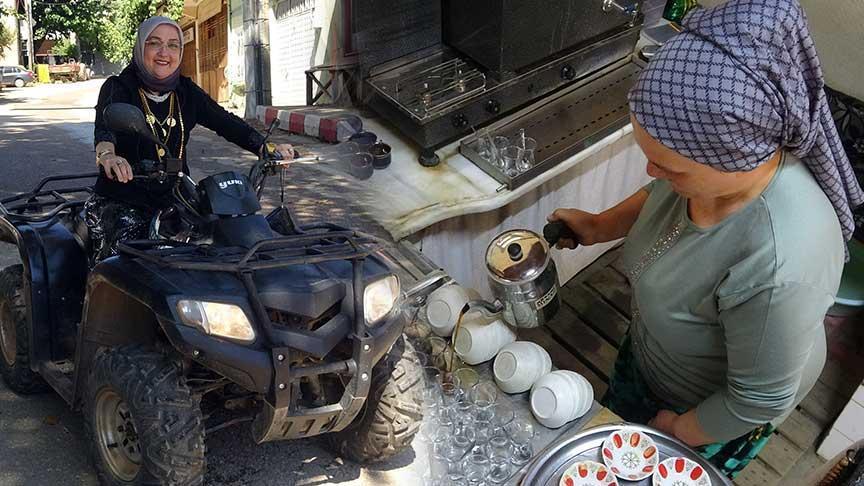 Yer: Bursa! Erkekler mahalleden kovuldu, bayanlar kahvede oyun oynadı