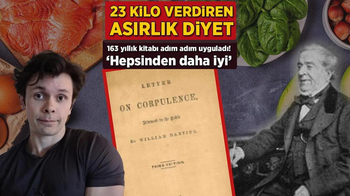 23 kilo verdiren asırlık diyet! Kitapta yazanı adım adım uyguladı: ‘Hepsinden daha iyi’