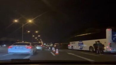ankarada feci kaza yolcu otobusu ile kamyonet carpisti yaralilar var xtHmtGUy