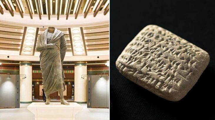 Arkeolojinin kalbi Cumhurbaşkanlığı'nda atacak! Konutuna dönen Marcus heykeli birinci kere milletin konutunda görücüye çıkıyor 1 arkeolojinin kalbi cumhurbaskanliginda atacak konutuna donen marcus heykeli birinci kere milletin konutunda gorucuye cikiyor rjRZKfG6