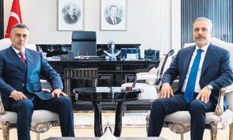 Bakan Fidan, Basra Valisi İdani’yi kabul etti 1 bakan fidan basra valisi idaniyi kabul etti ISTzs23S