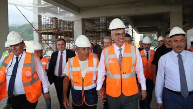 bakan memisoglu rize sehir hastanesi insaatinda incelemede bulundu gZ42rnR1