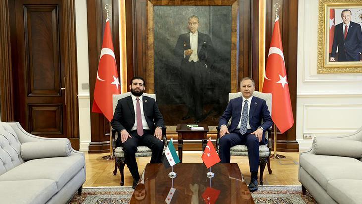 Bakan Yerlikaya, Suriyeli mevkidaşı Hattab ile görüştü 1 bakan yerlikaya suriyeli mevkidasi hattab ile gorustu k2QOjPQC