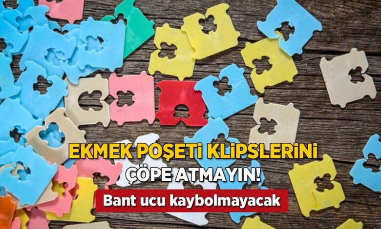 bant ucunu bulamama kaygisi bitiyor ekmek poseti klipsiyle hayat daha kolay cope atmayin reilRKbC