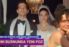 bebeginin cinsiyetini aciklamisti beste kokdemirden karni burnunda yeni poz HNTuQOIt