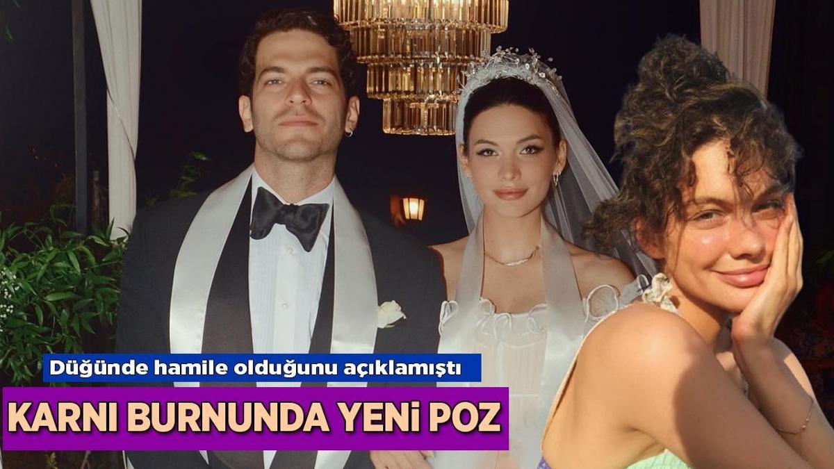 Bebeğinin cinsiyetini açıklamıştı! Beste Kökdemir’den karnı burnunda yeni poz