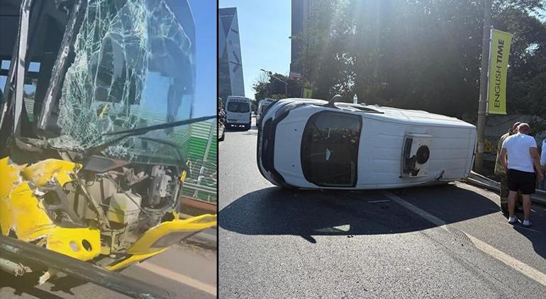 Beşiktaş'ta feci kaza! İETT otobüsü ile minibüs çarpıştı 2 besiktasta feci kaza iett otobusu ile minibus carpisti 0 SeW5CNEX