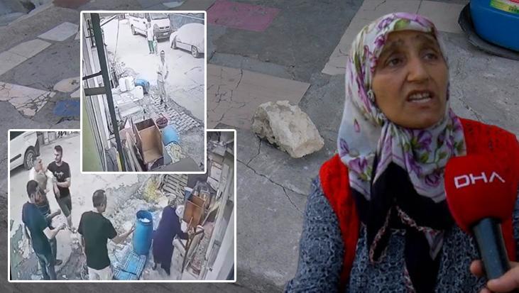 bidon arbedesi kanli bitti 58 yasindaki bayan esnaf baba ve oglu tarafindan darbedildi GJLzyyX5