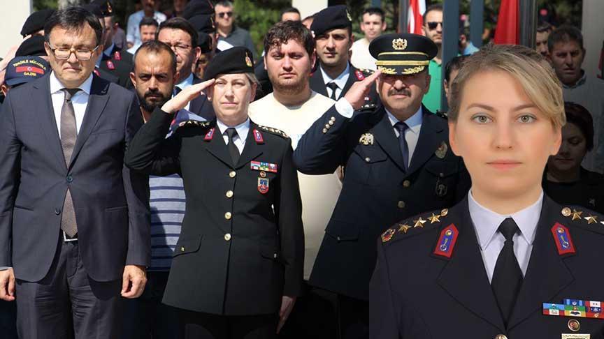 Bir birinci gerçekleşti! Jandarmanın bayan paşası