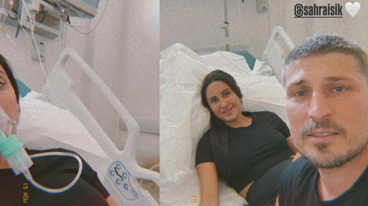 birinci kere anne olmustu sahra isik aybirdi hastaneden yaptigi paylasimla sevenlerini korkuttu 4 86IXSILk