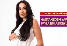 birinci kere anne olmustu sahra isik aybirdi hastaneden yaptigi paylasimla sevenlerini korkuttu zvKVIXS3
