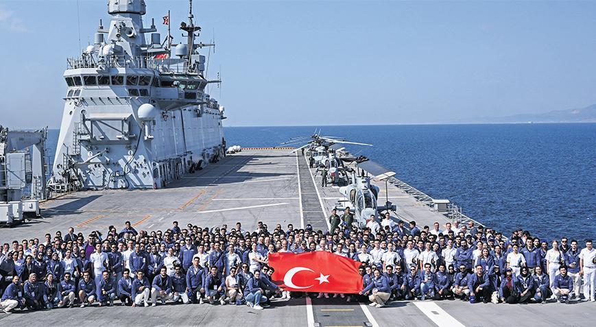 Boğaz’da ‘zafer’ geçişi