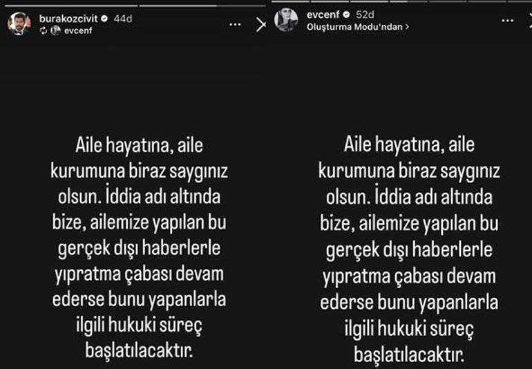 Boşanma savlarına sert tepki! Fahriye Evcen ve Burak Özçivit peş peşe paylaştı 5 bosanma savlarina sert tepki fahriye evcen ve burak ozcivit pes pese paylasti 3 aAJM97Bw
