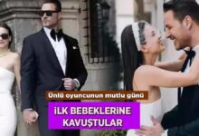 burak celik ve esi ece bayrak birinci bebeklerine kavustu cicegi burnunda anne hastaneden paylasti 4BWNkURK