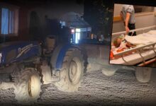 bursada kahreden kaza babasinin kullandigi traktorun altinda kaldi ZWxJLxGn