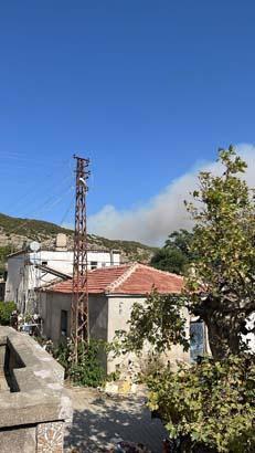 canakkale geliboluda orman yangini havadan karadan mudahale 1