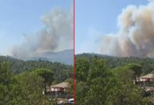 canakkalede orman yangini havadan ve karadan mudahale basladi yJL6Fr9Y