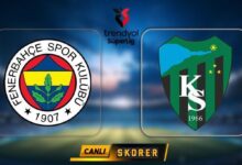 canli canli super ligde fenerbahce kocaelispor maci ne vakit saat kacta 9YULAzFI