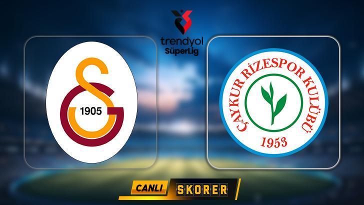 CANLI | Süper Lig'de Galatasaray - Rizespor maçı! 1 canli super ligde galatasaray rizespor maci 8zlHXBem