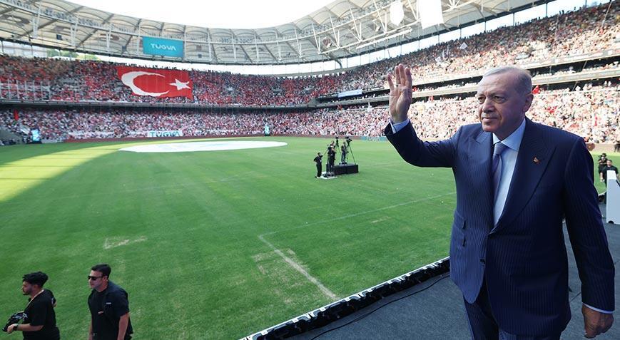 Cumhurbaşkanı Erdoğan: Filistin halkının Tayyip Erdoğan sevgisini söküp atamayacaksınız