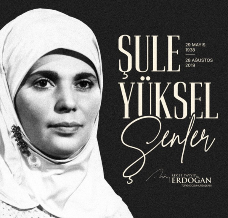 Cumhurbaşkanı Erdoğan'dan Şule Yüksel Şenler için anma bildirisi 4 cumhurbaskani erdogandan sule yuksel senler icin anma bildirisi 0 M61gWMhj