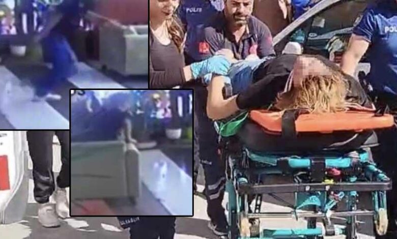 dehsetli olay oturdugu yerken kalkip kendini asagi atti UH4yvjuf