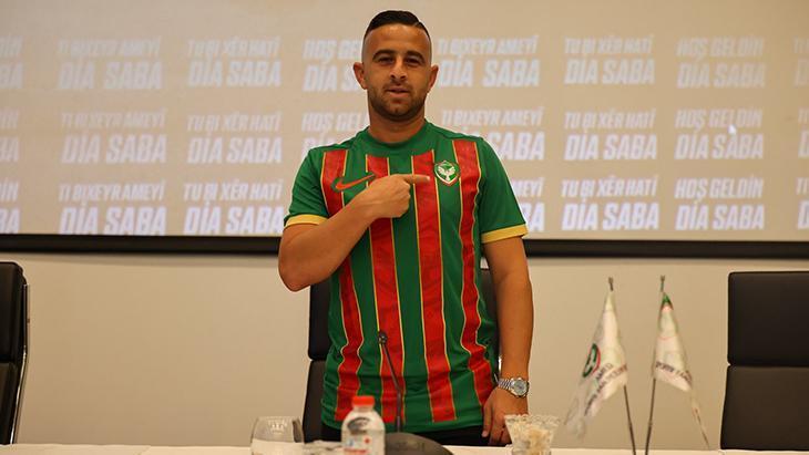 Dia Saba'dan Amedspor'a 2 yıllık imza! 1 dia sabadan amedspora 2 yillik imza