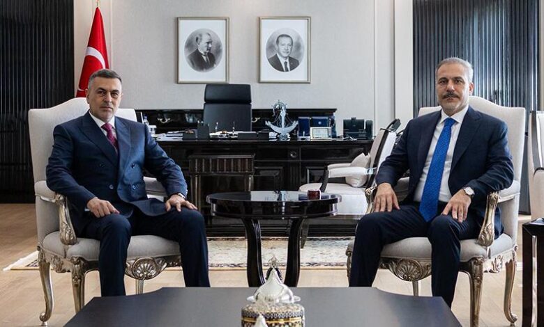 disisleri bakani hakan fidan basra valisi eydaniyi kabul etti tYMGyhy6
