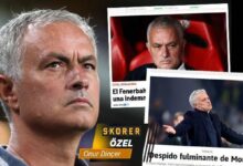 dunya basininda jose mourinho ayriligi gundem oldu artik ozel olmayan teknik adamin batisi teP5J911