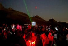 erciyeste gorsel solen tam 2 bin 650 metre yukseklikte meteor yagmuru UmkE5XVF