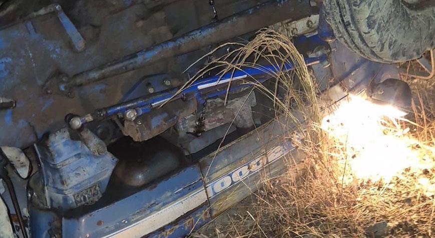 Eski Feke Belediye Başkanı Cuma İş’in kardeşi traktör kazasında hayatını kaybetti