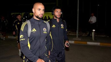 fenerbahce kafilesi izmire ulasti TtZC8UI5