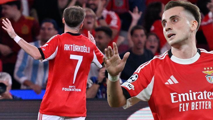 Fenerbahçe'ye gol atan Kerem Aktürkoğlu gündem oldu! Benfica'dan olay paylaşım 1 fenerbahceye gol atan kerem akturkoglu gundem oldu benficadan olay paylasim