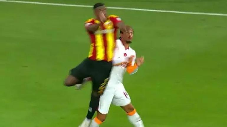 galatasaray macinda tartisma yaratan pozisyon eski hakemler kiymetlendirdi faul olup olmamasi golu baglamaz 1