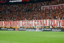 galatasaray ve fatih karagumruk taraftarindan filistin mesaji WnvUMu2N