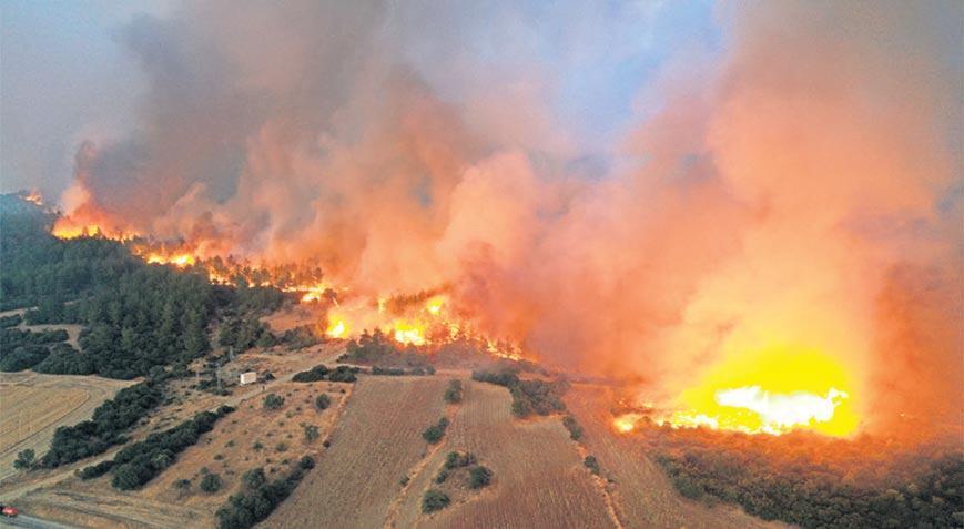 Gelibolu yanıyor