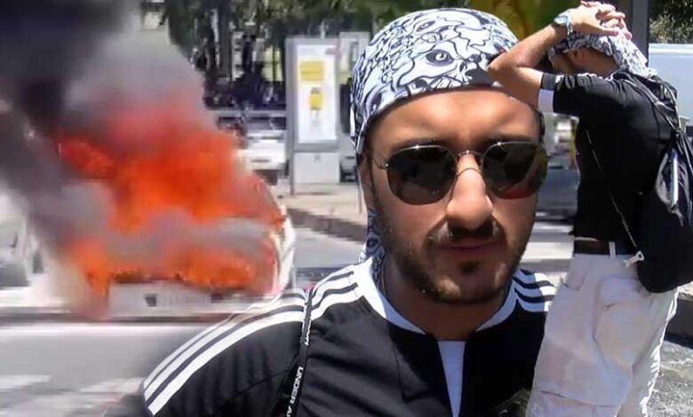 Hayali 2 ay sürdü! Aldığı otomobil Beşiktaş'ta alev alev yandı 1 hayali 2 ay surdu aldigi otomobil besiktasta alev alev yandi DkWIOsUG
