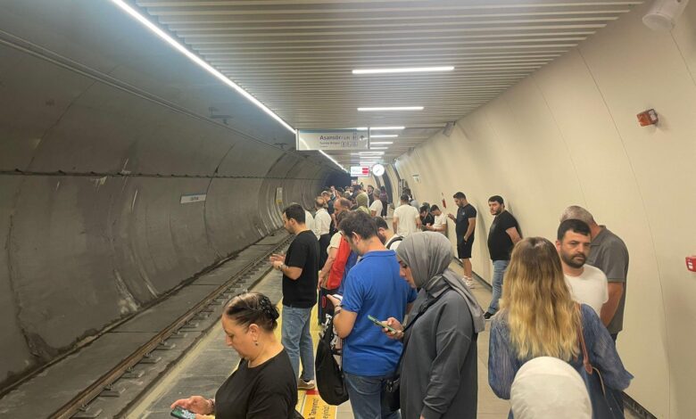 İstanbul'da M3 Bakırköy-Kayaşehir Metro Sınırı'nda teknik arıza 1 istanbulda m3 bakirkoy kayasehir metro sinirinda teknik ariza w4wnSZV4