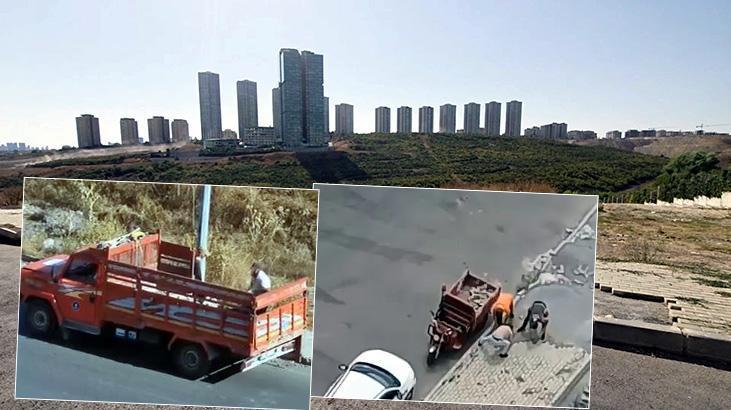 İstanbul'da sonları zorlayan hırsızlık! Kaldırımı taşlarını söküp çaldılar 1 istanbulda sonlari zorlayan hirsizlik kaldirimi taslarini sokup caldilar RXWMztWm